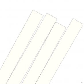 25 mm Quilling Strimler - 20 stk. - Natur Hvid