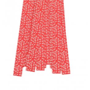 15 mm Stjernestrimler - 40 stk. - Red Leaf Pattern - Rd Blad Design