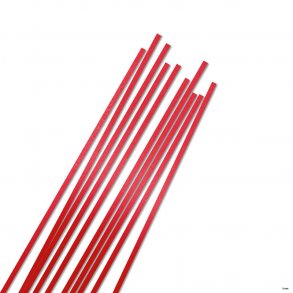 3 mm Quilling Strimler - 50 stk. - Luxus Red Fever