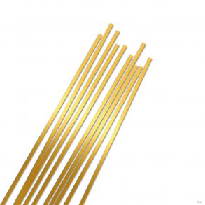  3 mm Quilling Strimler - 50 stk. - Luxus Gold