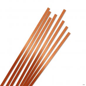  5 mm Quilling Strimler - 40 stk. - Luxus Copperplate - Kobber - Bronze