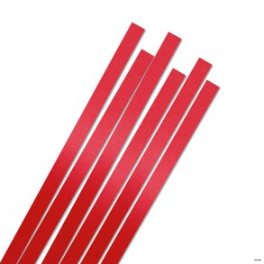 10 mm Quilling Strimler - 30 stk. - Luxus Red Fever