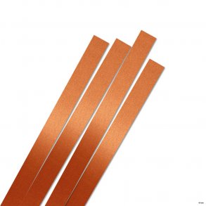 15 mm Quilling Strimler - 20 stk. - Luxus Copperplate - Kobber - Bronze