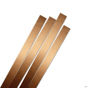 15 mm Quilling Strimler - 20 stk. - Luxus Fusion Bronze