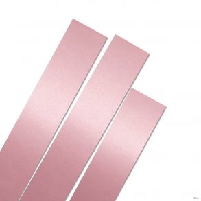 35 mm Stjernestrimler - 8 stk. - Luxus Misty Rose