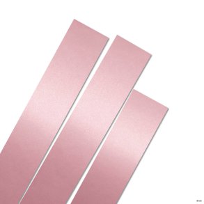 50 mm Stjernestrimler - 8 stk. - Luxus Misty Rose