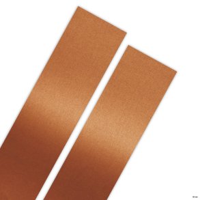 50 mm Stjernestrimler - 8 stk. - Luxus Copperplate