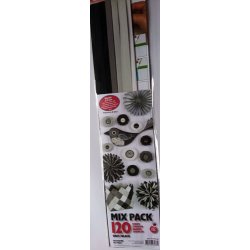 Quilling - Mix pakke til Pariserhjul - Wheels of Paris - 10 mm