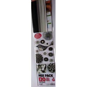 Quilling - Mix pakke til Pariserhjul - Wheels of Paris - 10 mm