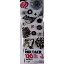 Quilling - Mix pakke til Pariserhjul - Wheels of Paris - 10 mm