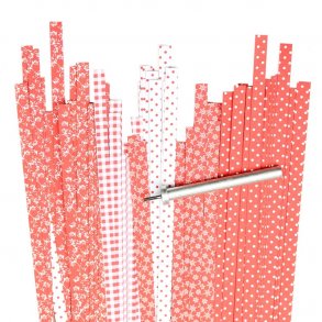  3 mm Quilling Strimler - Red Mix 200 stk. - Rd Mix