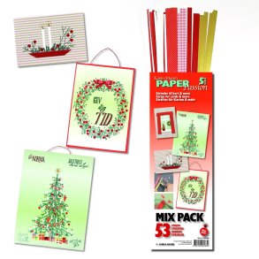 Quilling Strimler til Kort & mere - Mix Pack - 3 - 15 mm