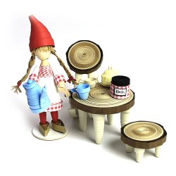 Quilling 3D Nisser Kit - Kit til 8 nisser