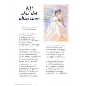 Nu sku´ det altså være ''fra gæster''