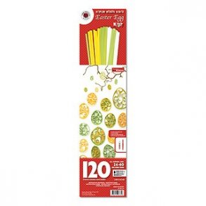 Quilling - Mix pakke til pskeg - gul / grn