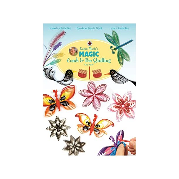 Instruktionshfte - Magic - Comb &amp; Pen Quilling