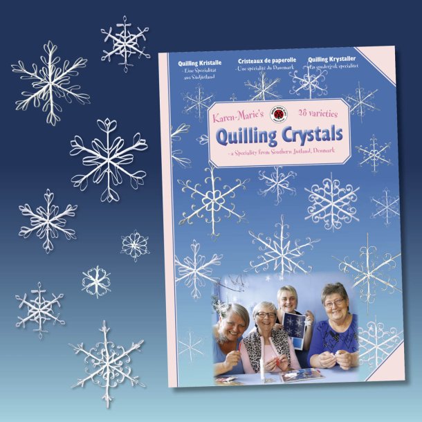 Instruktionshfte - Quilling Crystals - Quilling Krystaller