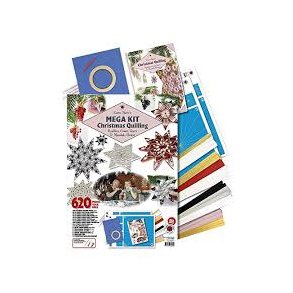 Quilling Kit - Mega Kit Christmas - 620 dele
