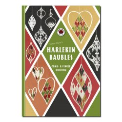 Instruktionshfte - Harlekin Baubles - Comb- &amp; Finger Quilling