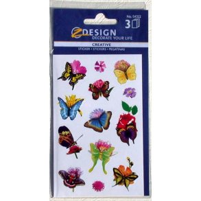 Stickers - Sommerfugle