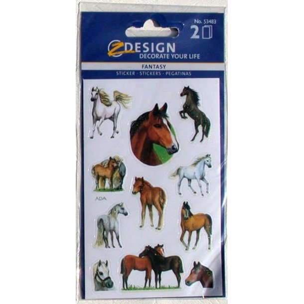 Stickers - hest