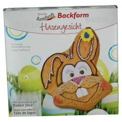 Bageform - Hasengesicht - Kanin hoved