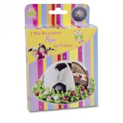 Bageform - Pepe Der Fussball - fodbold 2 forme - mini