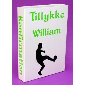 Sangskjuler - Boks - Fodbold dreng med navn