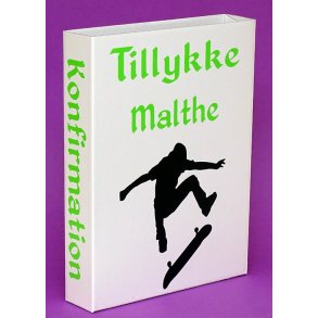 Sangskjuler - Boks - Skateboard dreng med navn