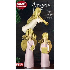 Quilling 3D Engle Mix Pakke - Store