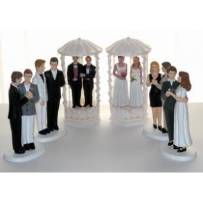 Bryllupsfigurer til bøsser og lesbiske