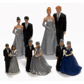 Figurer til sølvbryllup