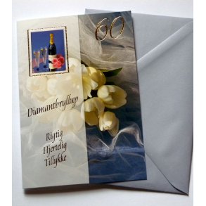 Telegrammer til diamantbryllup